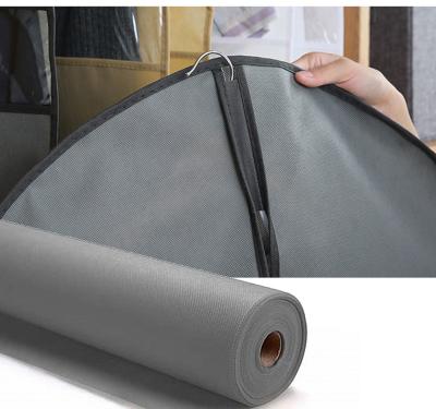 China Anti-Pull Henghua PP Spunbond Fabric Roll Non Woven Fabric For Suit Garment Bag Cover, Suit Garment Bag for sale