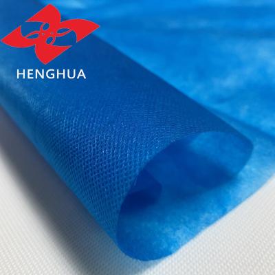 China Anti-Pull Henghua China Factory Colorful Fabric Spunbond Fabric PP Nonwoven Fabric Used For Bag Shopping Bag Material for sale