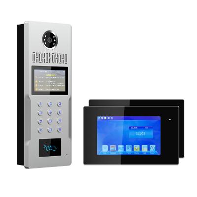 China Built-in Digital Video Doorbell Camera System Apartment Multi Direct-Caller Intercom Smart for sale