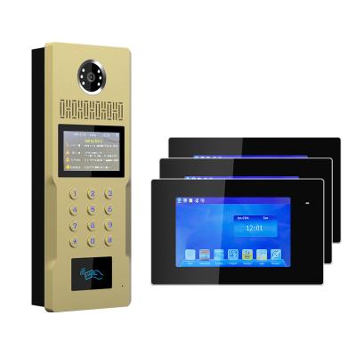 China Access Control Integrated System Door Camera Video Doorbell Pro 7 Inch Video Wifi Door Wired Phone for sale