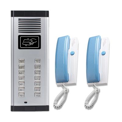 China Waterproof/Waterproof Audio Door Phone For With Lock 2 Wire Electromagnetic Door Phone Audio Intercom Control for sale