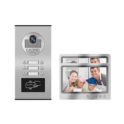 China 9 Inch Built-in Video Intercom Camera 4 Wire Door Phone Doorbell Monitor With Great Price for sale