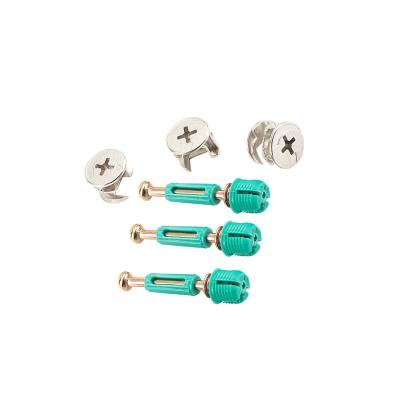 China Modern Fastener Fittings Connector Mini Fix 3 In 1 Connecting Eccentric Metal Joint Bolt Cam for sale