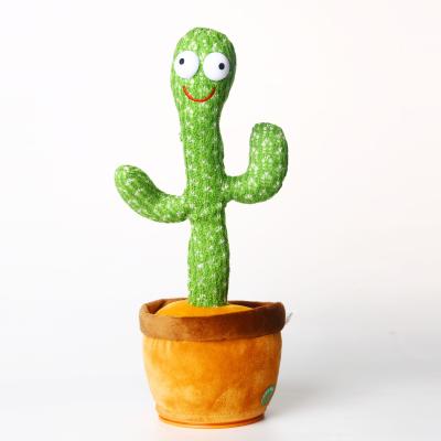 China Plush Dancingcactus Plush Cactus Twist Music Border Voluptuous Twist Talking USB for sale