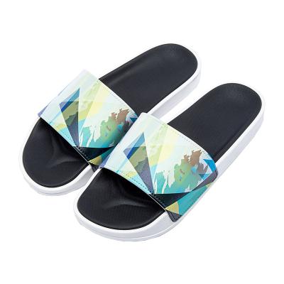 China Plastic Customize Sandals Slippers Personalized Indoor Lovers PVC Plastic Flip Flops New Design Bedroom Women's and Men's Slippers for sale