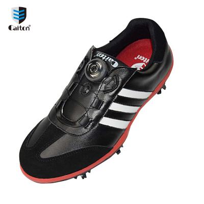 China Fashion / Durable China New Design Manufacturer Scratching Breathable Anti-Slippery Rubber Men Golf Shoes for sale