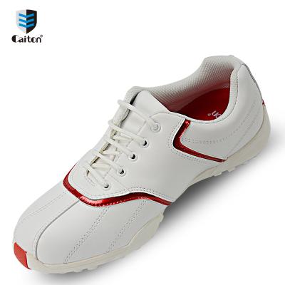 China Fashion / Durable Factory Direct Selling Performance Breathable Rubber Golf Sport Shoes For Women for sale