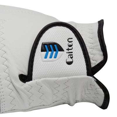 China PU Leather 2018 High Quality Mens Left Hand PU Leather Golf Glove, OEM Manufacture&Export Durable Logo Golf Gloves A346-A for sale