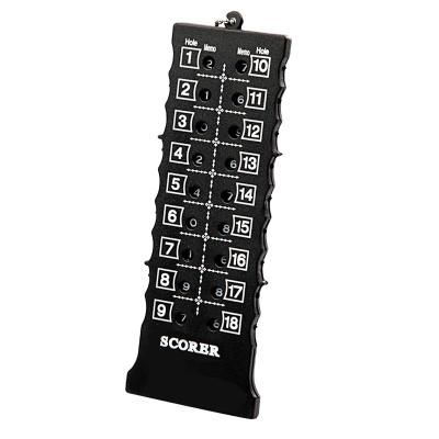 China Wholesale Accessory 18 Holes Golf Score Counter Cheap Plastic Golf Score Counter for sale