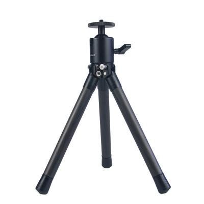 China Professional lightweight portable carbon fiber mini tripod table camera tripod for sale