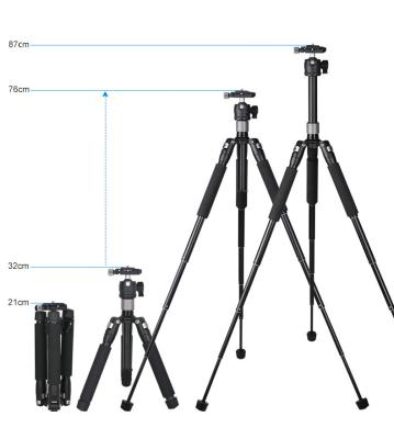 China Mini Travel Portable Lightweight Flexible Flexible Outdoor Mobile Phone Tabletop Camera Tripod Stand for Phone and Camera for sale