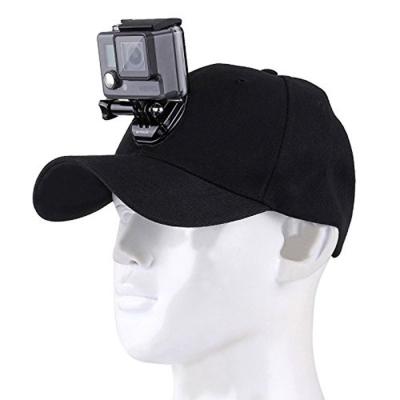 China High Quality Gopro Hero 7/6/5/4/3+/3/2/1 Cap With Mount Adapter Gopros Go Pro Baseball Cap For Hero 5/4/3+/ 3/2/1 from Gopro for sale