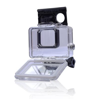 China Gopro Hero 5 Wholesale Underwater Protective Camera Shell Box Cover For Action Diving Swimming Waterproof Case for sale