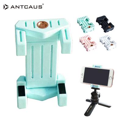 China Adjustable Phone Clip Bracket Mount Tripod Monopod Holder For Smartphone Selfie Holder Universal for sale