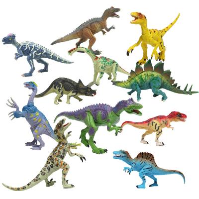 China Eco-friendly Action Figures plastic  Dinosaur toy for kids realistic movable dinosaur toy World Park Solid PVC Dinosaur Toy for sale