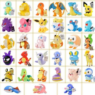 China Cartoon Toy Pokemoned Stuffed Doll  Anime Plush kids Toy Cartoon Pet Elves Version Charmander Pocket Monster Plushie for sale