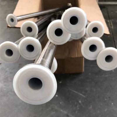 China Manufacturer PTFE / PFA / FEP Lined Pipe Tri Clamps Equal for sale