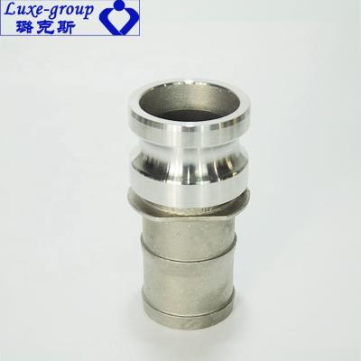 China E Hose Tail Liquid Conveying Stailess Connection Camlock Male Type Steel Quick Coupling Cam And Spline Fitting for sale