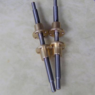 China C45 TAIGU TR10*3 carbon steel twin lead screw for sale