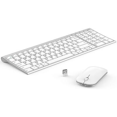 China High Quality Waterproof USB Receiver 2.4G Wireless Mouse And Keyboard For Notebook PC for sale