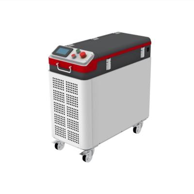 China Metal Rust Oil Painting Removal CW 1000W 2000W 3000W Factory Delivery Fiber Laser Cleaning Machine For Rust Removal for sale