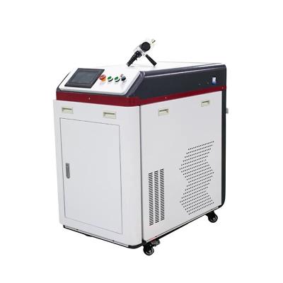 China Metal Rust Oil Painting Removal Portable Fiber Laser Cleaning Machine Pulse Laser Rust Removal Machine For Metal Paint Rmoving Mold Cleaning Laser Rust Remover for sale