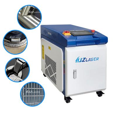 China Stainless Steel Aluminum Carbon Steel HJZ 1000W 3 in 1 Handheld Laser Welding Machine YAG Laser Welding Machine Laser Welding for Sheet Metal Stainless Steel Wire for sale