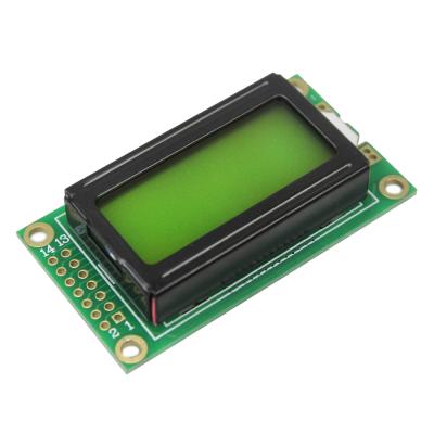 China 0802 LCD Module 8 x 2 Character Display 3.3V/5V LED Backlight LCD For Diy Kit 0802 LCD for sale