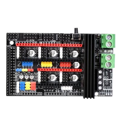 China HOT-4Pcs TMC2130 DIY Mode Stepper Motor Driver + Upgraded Ramps 1.6 Plus Control Board Base on Ramps 1.6/1.5/1.4 for TMC2130 3D Printer for sale