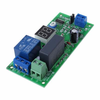 China AC220V Delay Timer Switch Turn Off Panel 0 Seconds-99 Minutes Delay Relay Module AC220V Delay Timer for sale