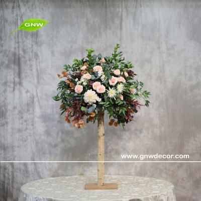 China GNW Ornament Retail Artificial Wisteria Flower Tree Wedding Reception Decoration Decor Table Centerpiece for sale