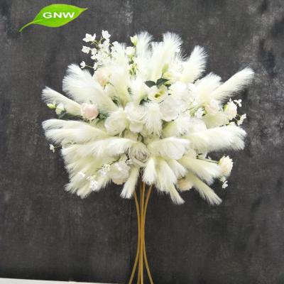 China Ornament GNW FLARR1707004 Wisteria Flower Arrangement Table Wedding Decoration Stand for sale