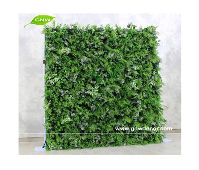 China GNW Environmental Friendly Artificial Flower Wall Backdrop Decoration Wedding Panel for sale