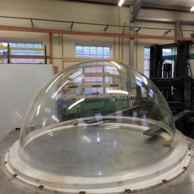 China Wholesale clear acrylic spherea hollow ball display dome dome pet house, CCTV COVER for sale