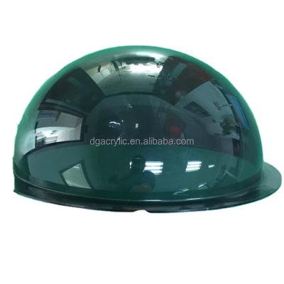 China Display 5mm Thickness Read Mold No MOQ Tea Color Black Plastic Dome 50cm Hemispherical Dome for sale