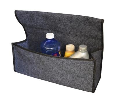 China Storage Things Customized Design Felt Foldable Portable Car Wash Detailing Tool Bag With Pouch Bag for sale