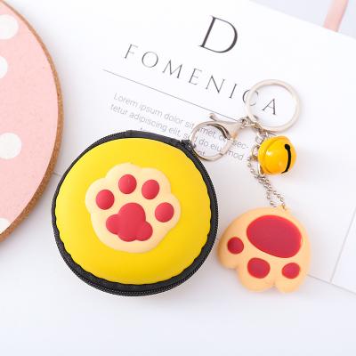 China Fashion Cute New Girls EVA Purses Small Women Wallet Zipper Animal Patterns Coin Purse Bag For Girls for sale