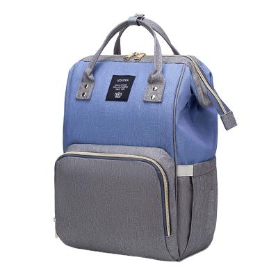 China 2021 Hot Design Large Capacity Multifunctional Baby Diaper Bag Anti-theft Backpack Mommy Travel Maternity Bag for sale