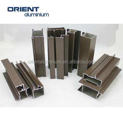 China door & Window Selling Top Aluminum Frame Glass Extrusion for sale