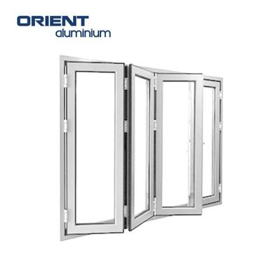 China 6063 Aluminum Alloy Waterproof Wholesale Bi-Folding Aluminum Doors for sale