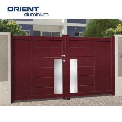 China Easily Compiled Customized Aluminum Steel Door Design for sale