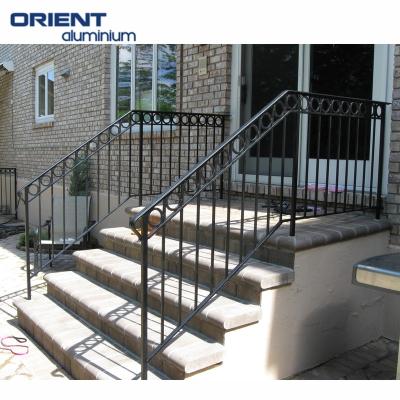 China Modern Removable Folding Stair Railing With Post Cover for sale