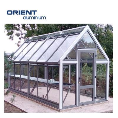 China Wholesale Competitive Price Easily Assembled Large Aluminum Garden Greenhouses for sale