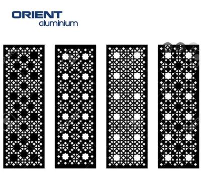 China Easily Assembled Exterior Decorative Aluminum Laser Cutting Panels Laser Cutting Metal Screens Aluminum Panel for sale