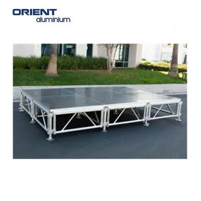 China Heavy Duty Portable Aluminum Alloy Aluminum Stage For Christmas for sale