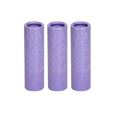 China Factory Supply Biodegradable Cylinder Kraft Cardboard Paper Tube Packaging Boxes With Lid For Cosmetics for sale