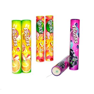 China Fashion Design Fashion Design Food Grade Oil Oil UV Light Environmental Friendly Cylinder Candy Paper Tube Packaging for sale