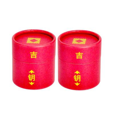 China Factory Supply High Quality Biodegradable Food Paper Tube Packaging Can With Lid for sale