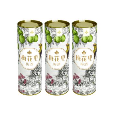 China Factory Supply High Quality Competitive Price Biodegradable Factory Supply Paper Tube Packaging For Wine for sale