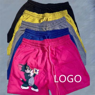 China QS1057 N***K Brand Brand Logo Cotton Breathable Casual Offset Sports Designer Shorts For Women for sale